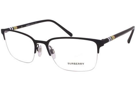 burberry half rim glasses|Burberry Glasses & Sunglasses & Frames .